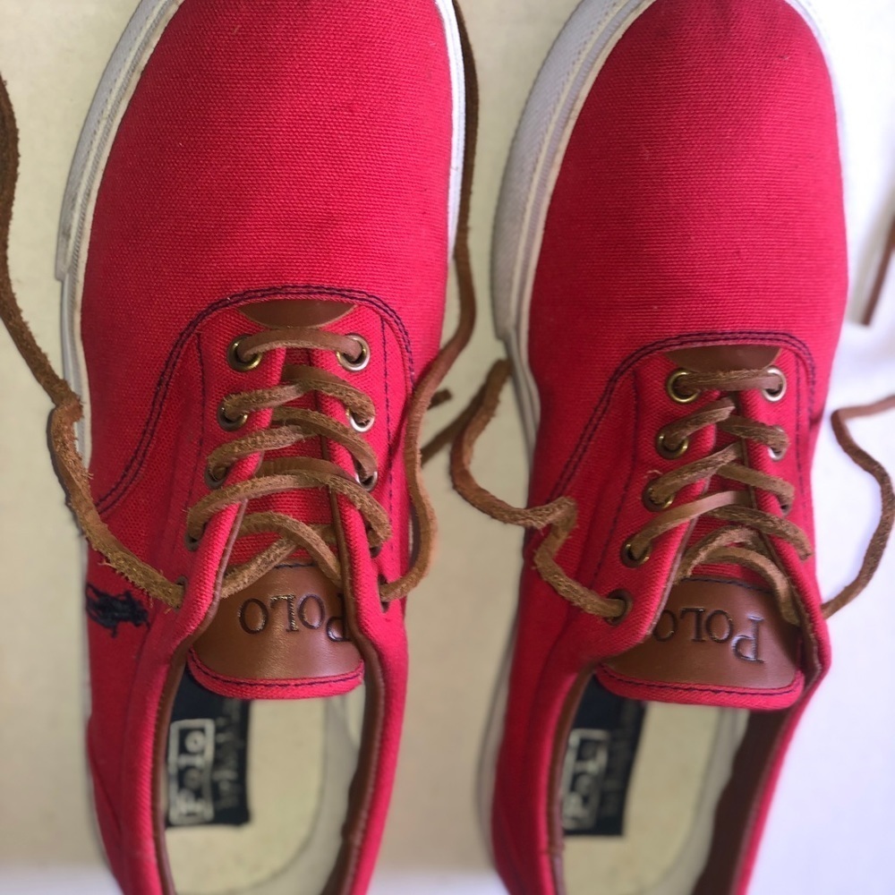 Polo Ralph Lauren men’s canvas shoes